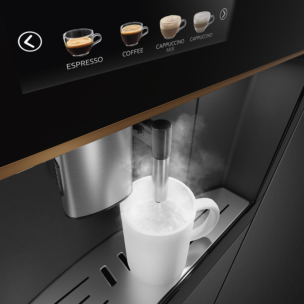 картинка Кофемашина Smeg CMS4604NRRU  картинка Кофемашина Smeg CMS4604NRRU