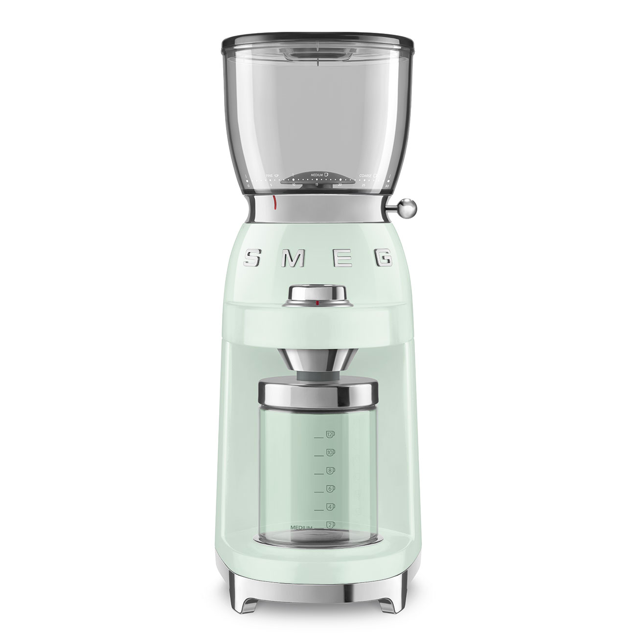 картинка Кофемолка Smeg CGF01PGEU  картинка Кофемолка Smeg CGF01PGEU