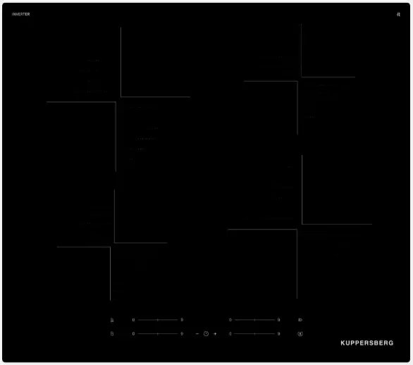 картинка Индукционная варочная панель Kuppersberg ICI 606  картинка Индукционная варочная панель Kuppersberg ICI 606