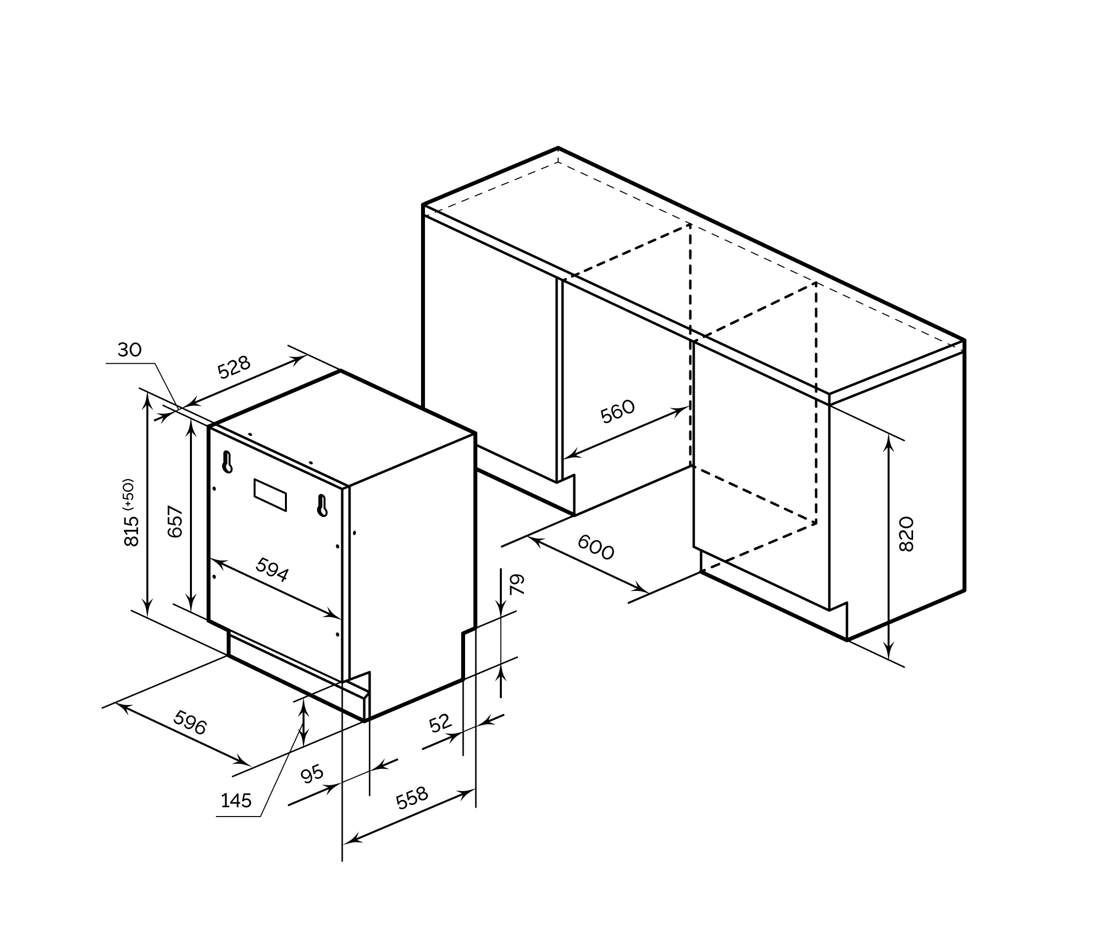 картинка Посудомоечная машина Lex PM 6073 B 