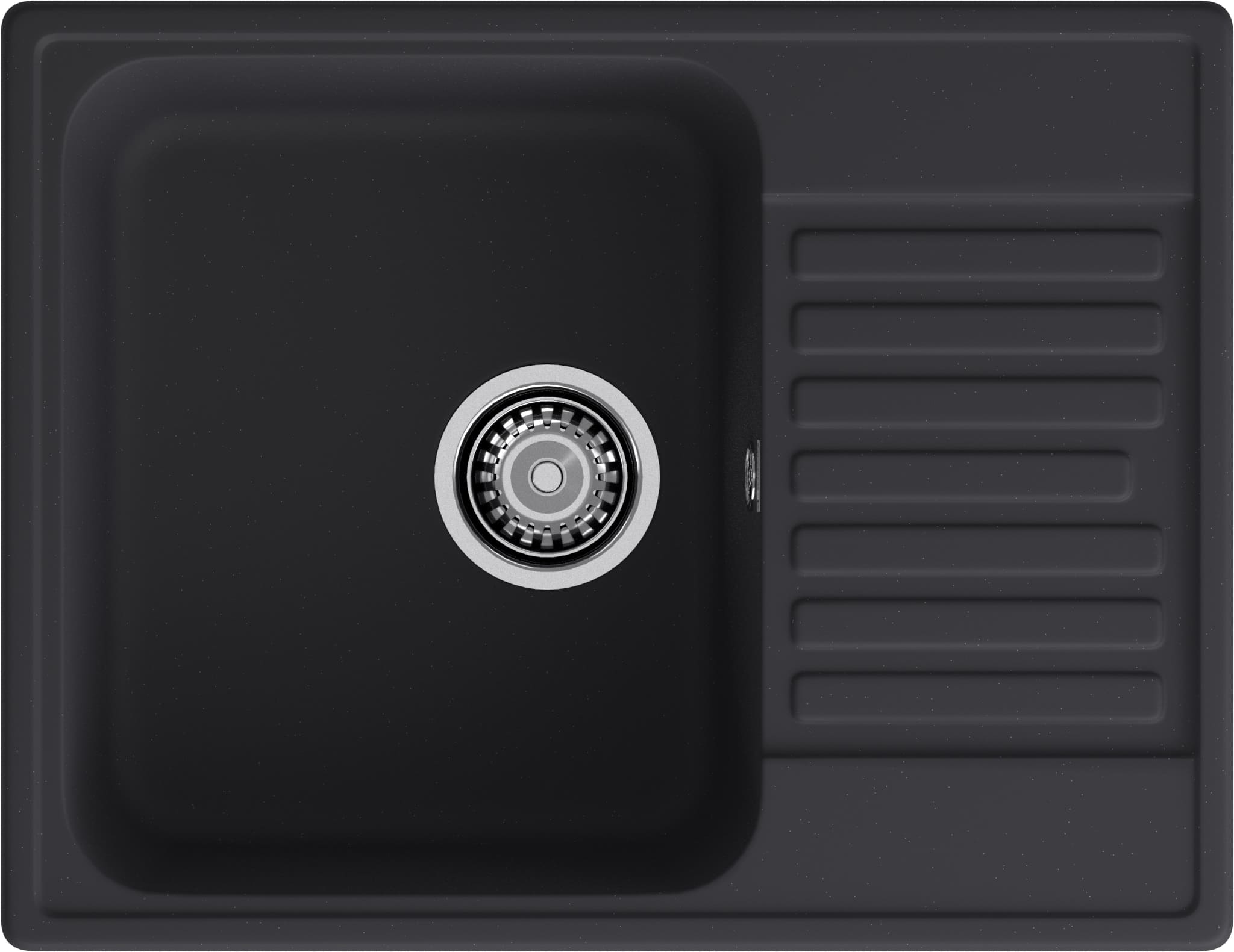 картинка Мойка для кухни Granfest-Quarz GF-Z13 черный 