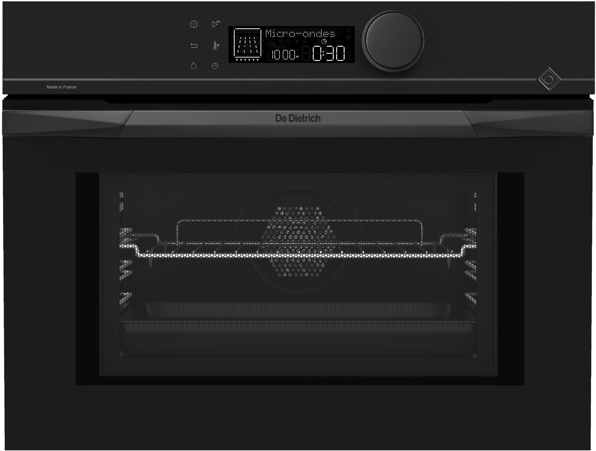 картинка Микроволновая печь De Dietrich DKC4536B Infinite Black 