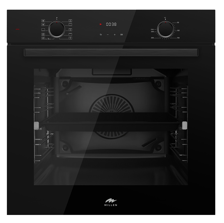 картинка Электрический духовой шкаф Millen MEO 6004 BB  картинка Электрический духовой шкаф Millen MEO 6004 BB