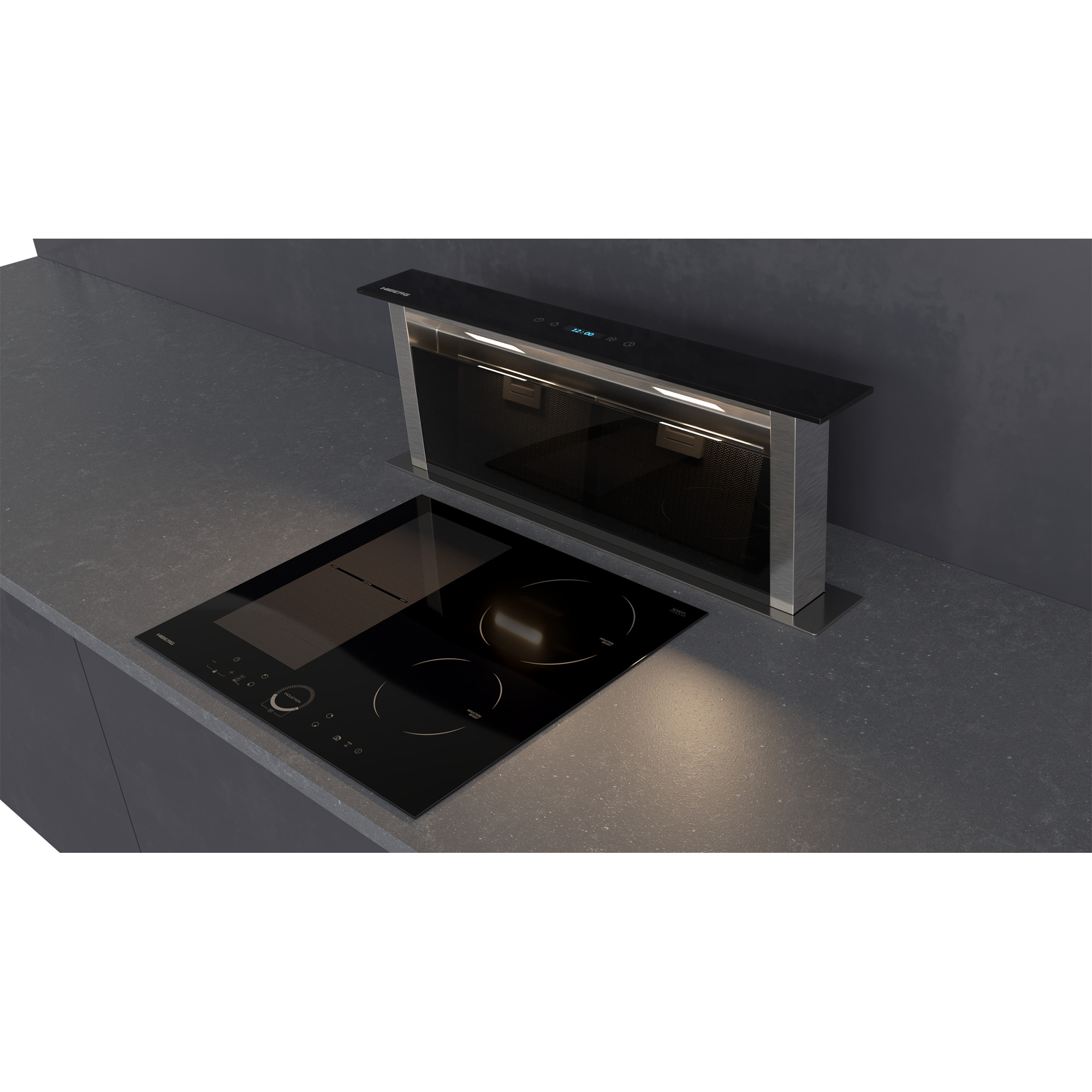 картинка Кухонная вытяжка HIBERG VTMF 90100 B  картинка Кухонная вытяжка HIBERG VTMF 90100 B