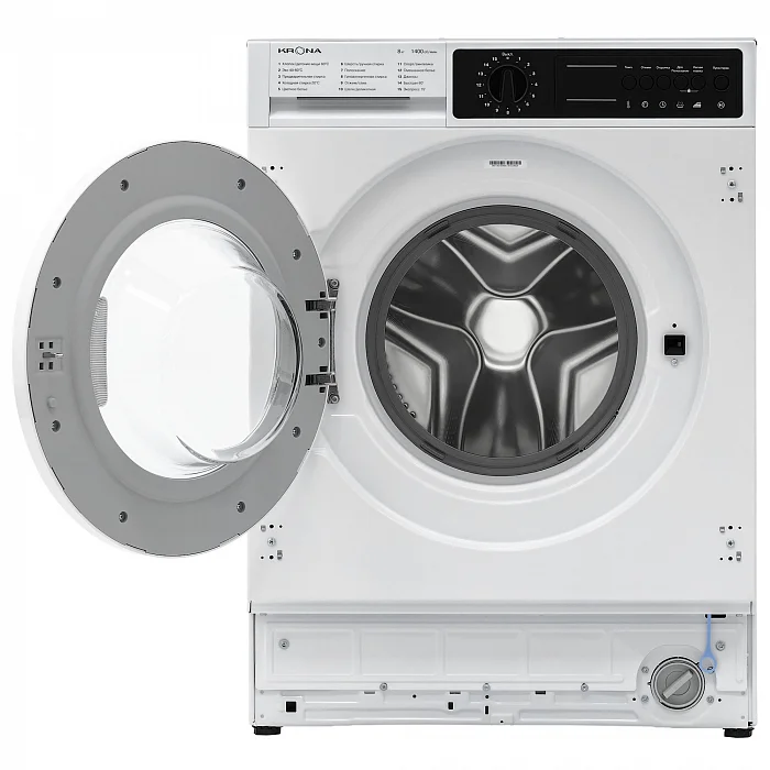 картинка Стиральная машина Krona KALISA 1400 8K WHITE  картинка Стиральная машина Krona KALISA 1400 8K WHITE