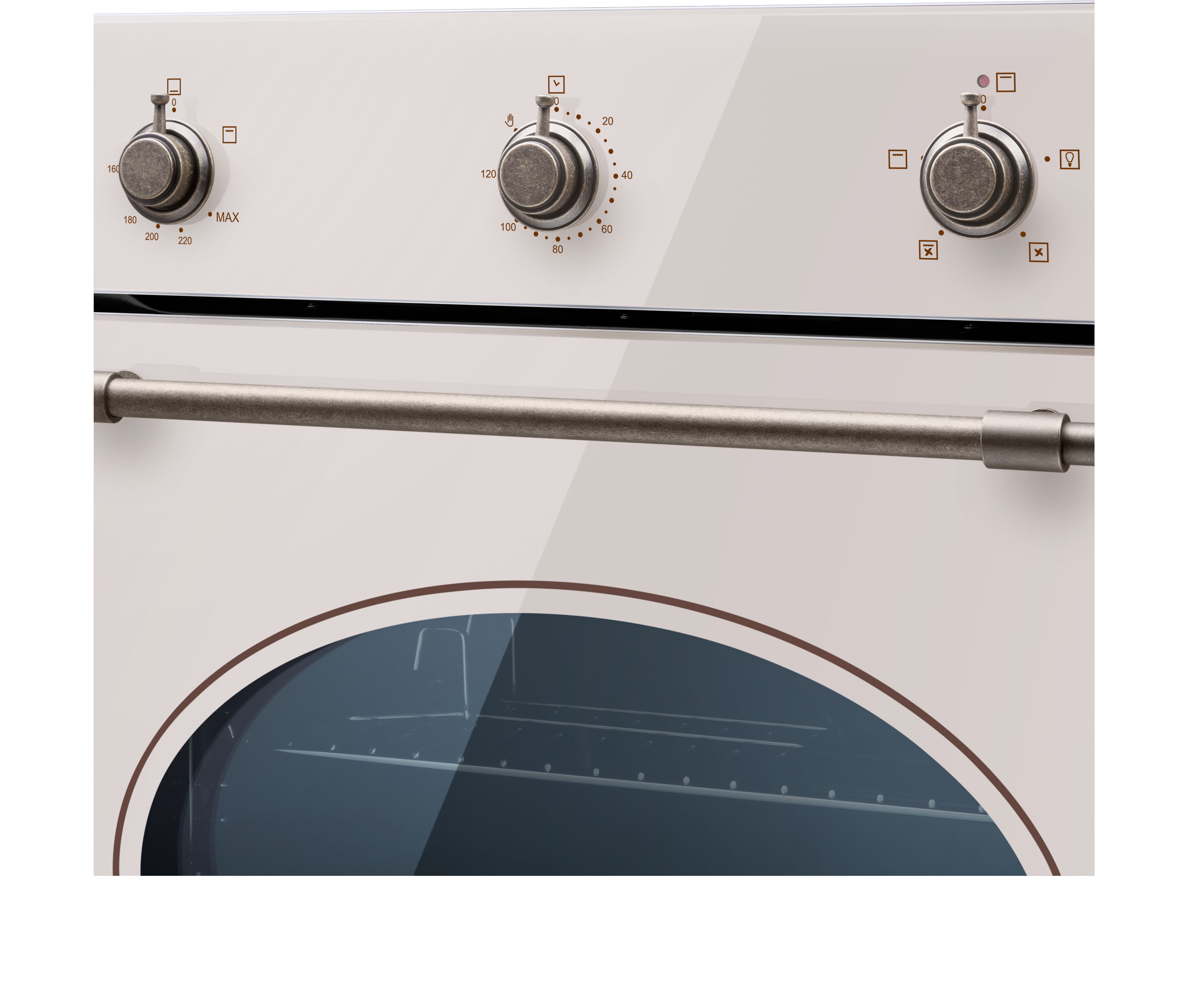 картинка |Discount| Духовой шкаф Maunfeld EOGC604RIB.MT бежевый  картинка |Discount| Духовой шкаф Maunfeld EOGC604RIB.MT бежевый