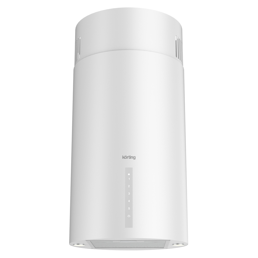 картинка Кухонная вытяжка Korting KHA 39970 W CYLINDER  картинка Кухонная вытяжка Korting KHA 39970 W CYLINDER
