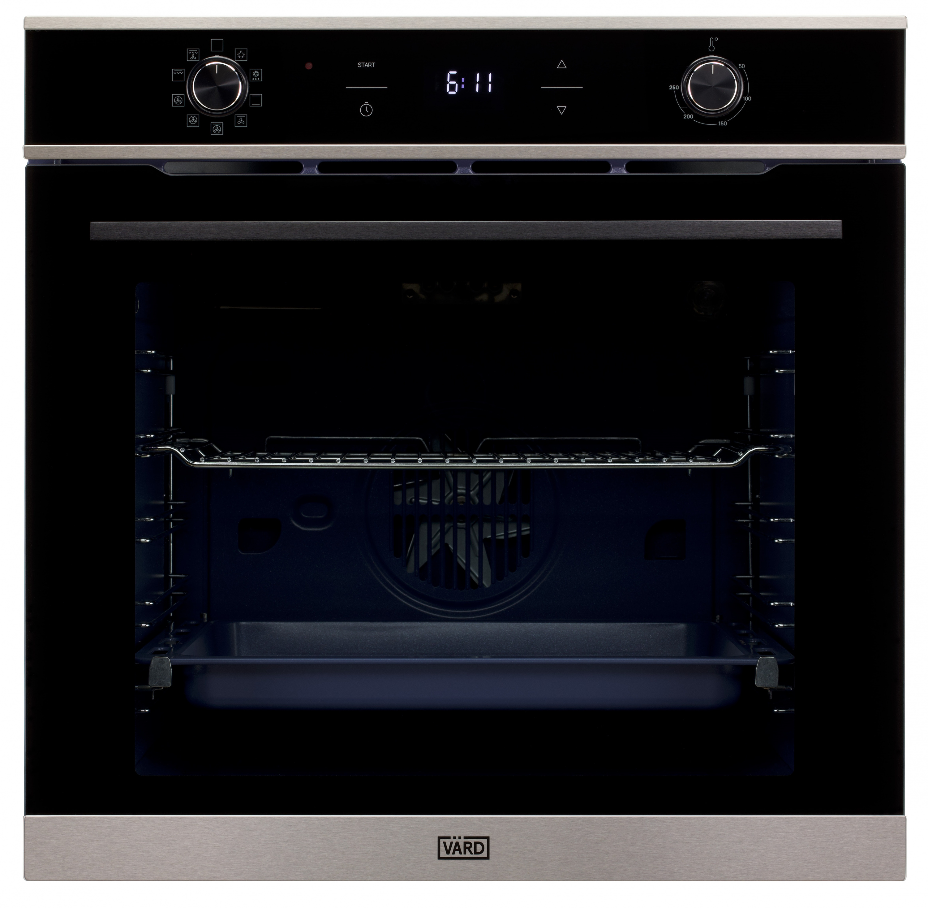 картинка Электрический духовой шкаф Vard VON444X черный 