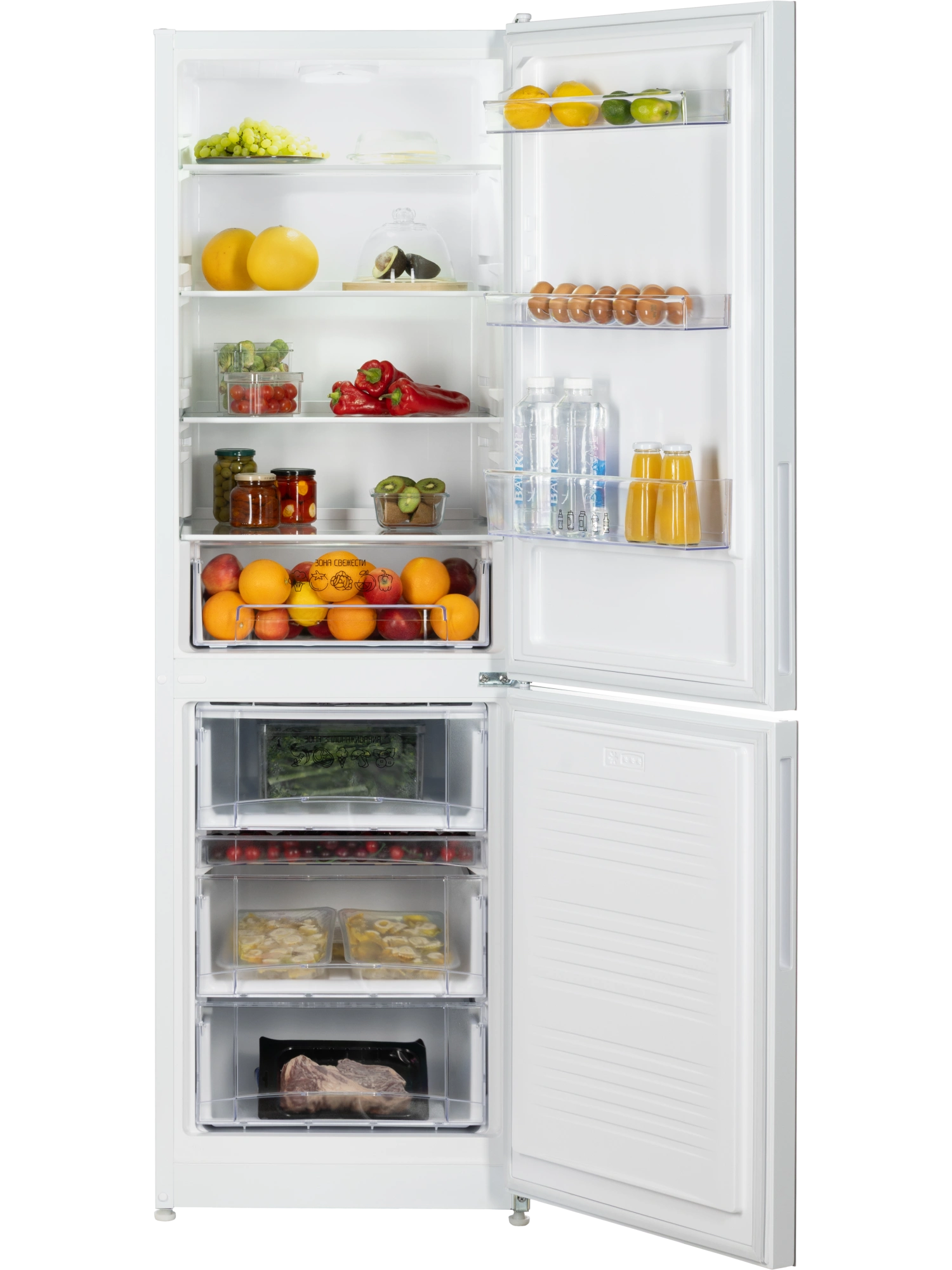 картинка Отдельностоящий холодильник Nord NRG 152 WTM белый 