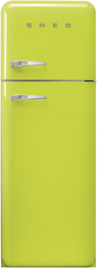 картинка Отдельностоящий холодильник Smeg FAB30RLI5 лайм 