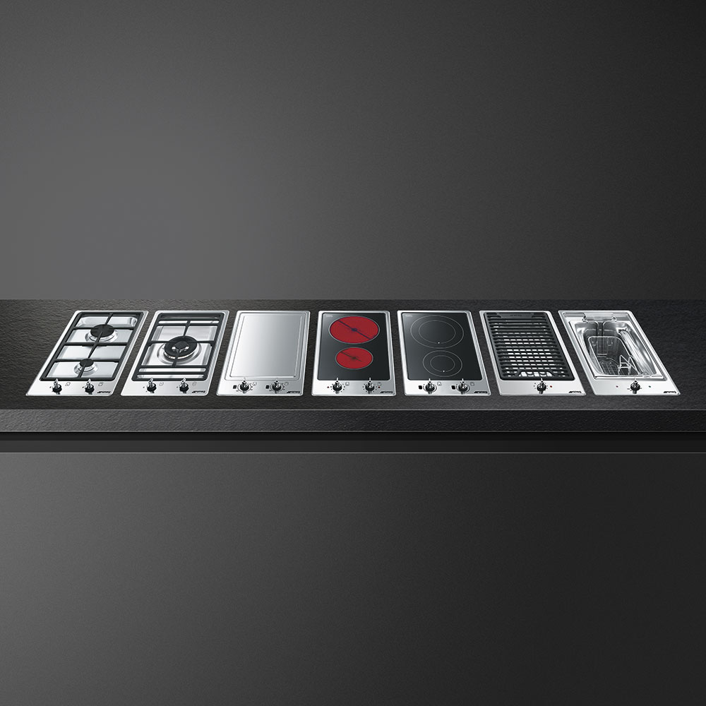 картинка Гриль электрический Smeg PGF30B 