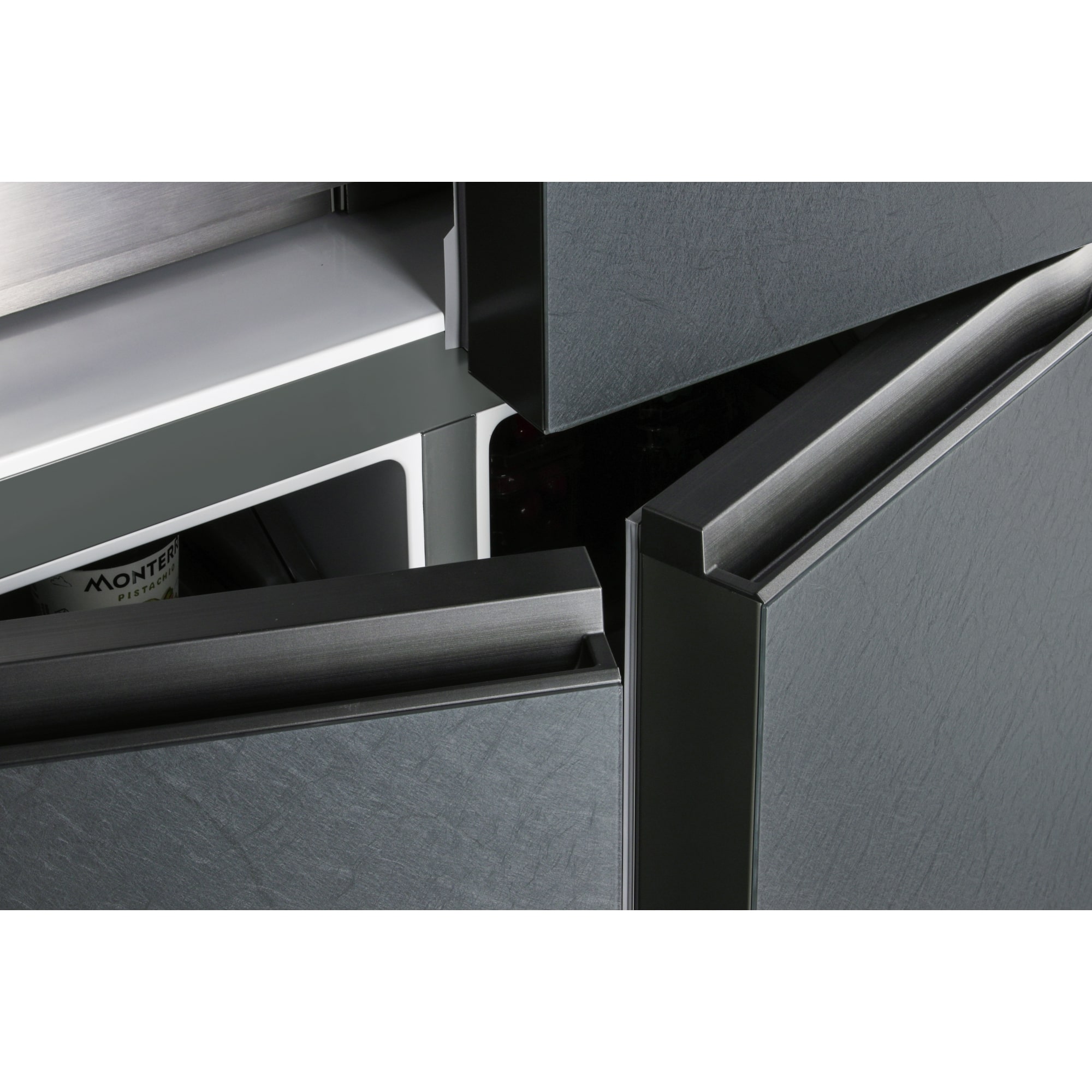 картинка Отдельностоящий холодильник Hiberg RFQ-610G GS inverter 