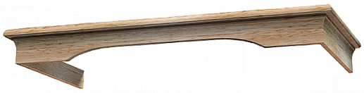 картинка Комплект багетов Krona нижний для ADELIA 900 (неокраш.) 