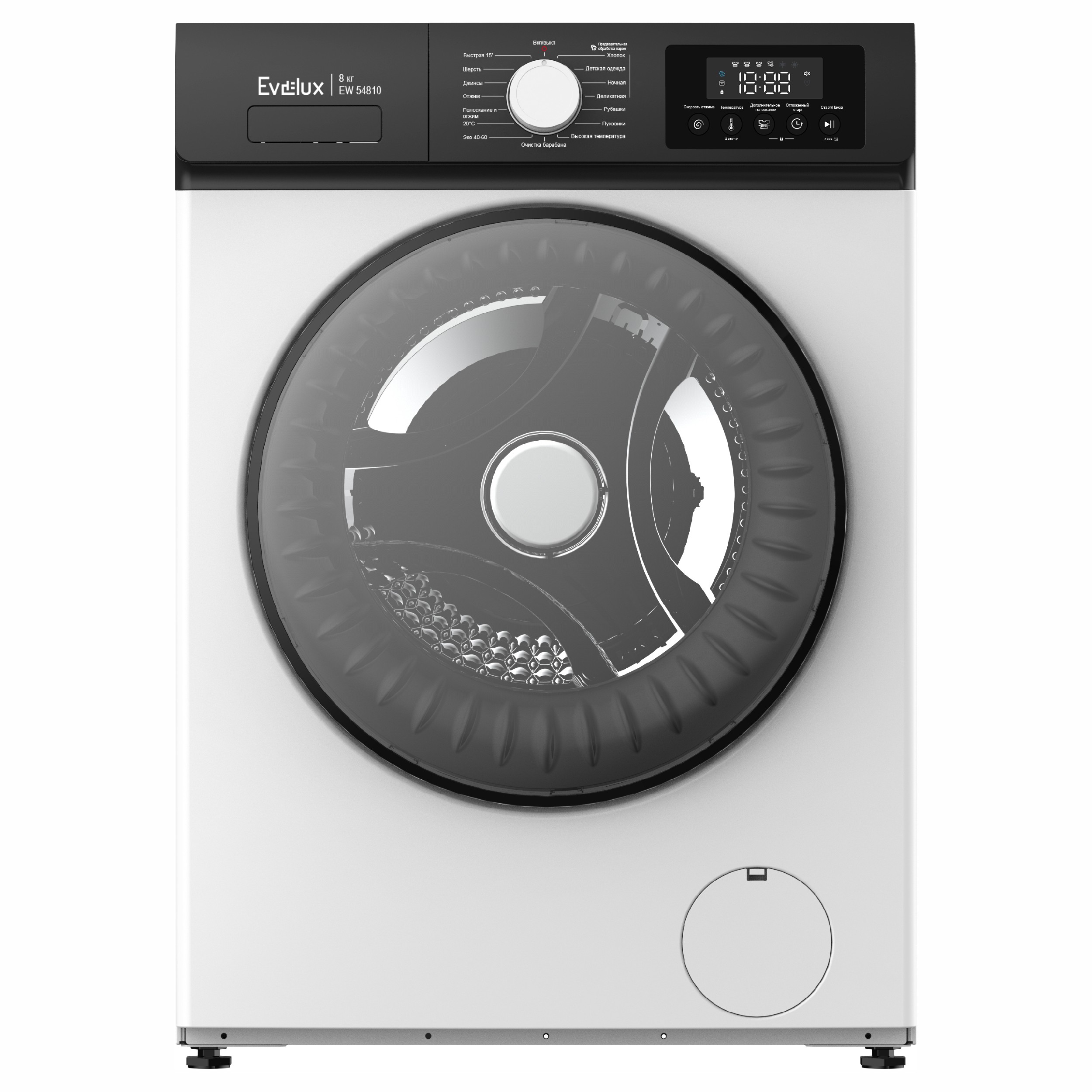 картинка Стиральная машина  с паром Evelux EW 54810 