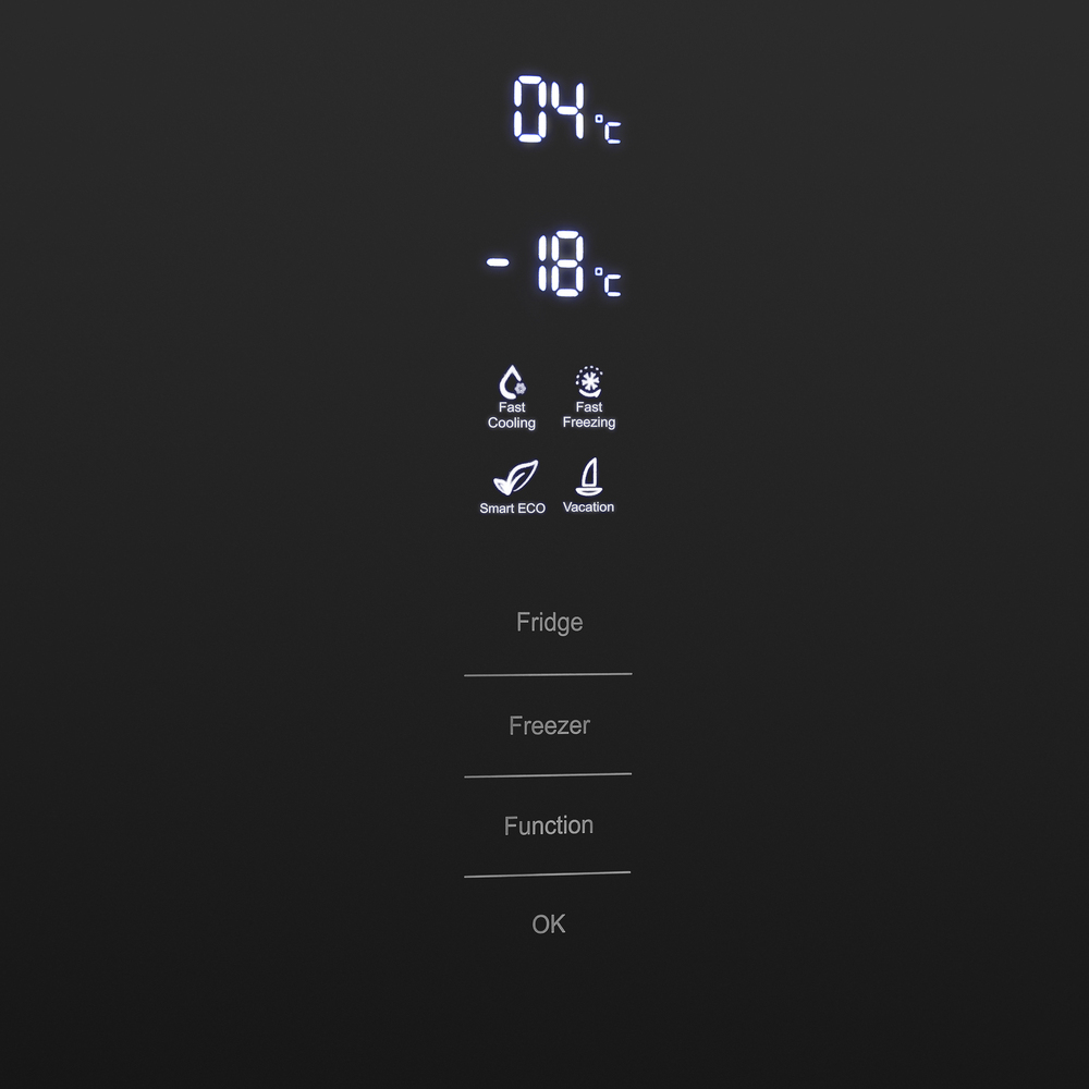 картинка Холодильник Maunfeld MFF200NFB Inverter 