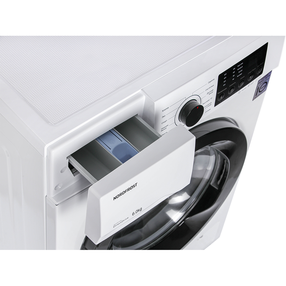 картинка Стиральная машина Nordfrost I-DDQ4 6120 W  картинка Стиральная машина Nordfrost I-DDQ4 6120 W