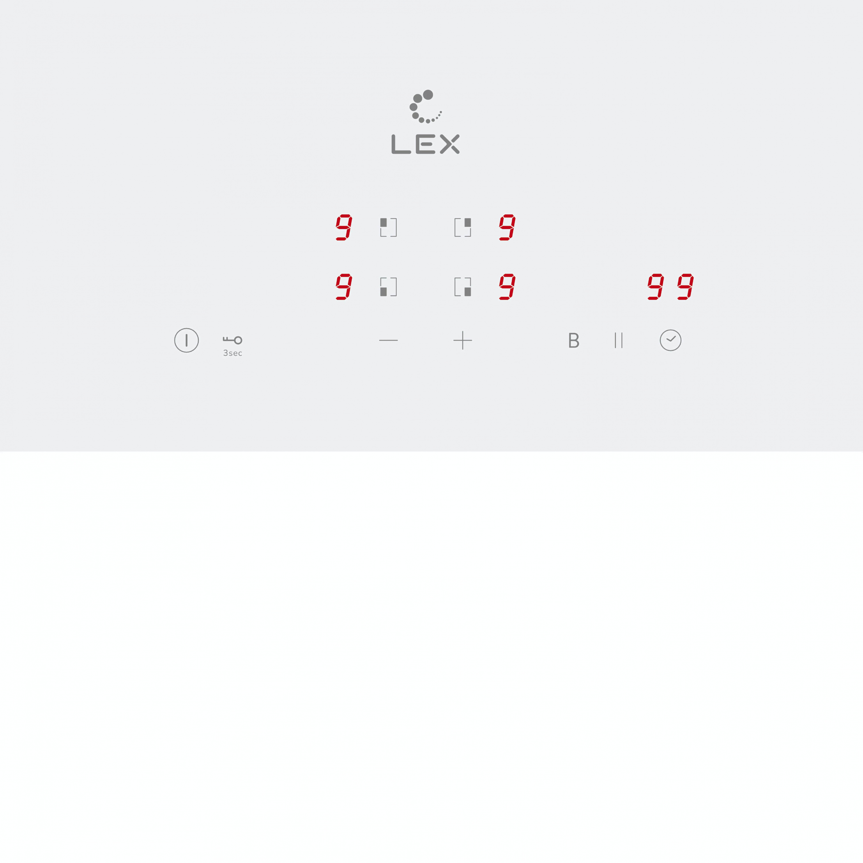 картинка Варочная панель Lex EVI 640A WH  картинка Варочная панель Lex EVI 640A WH
