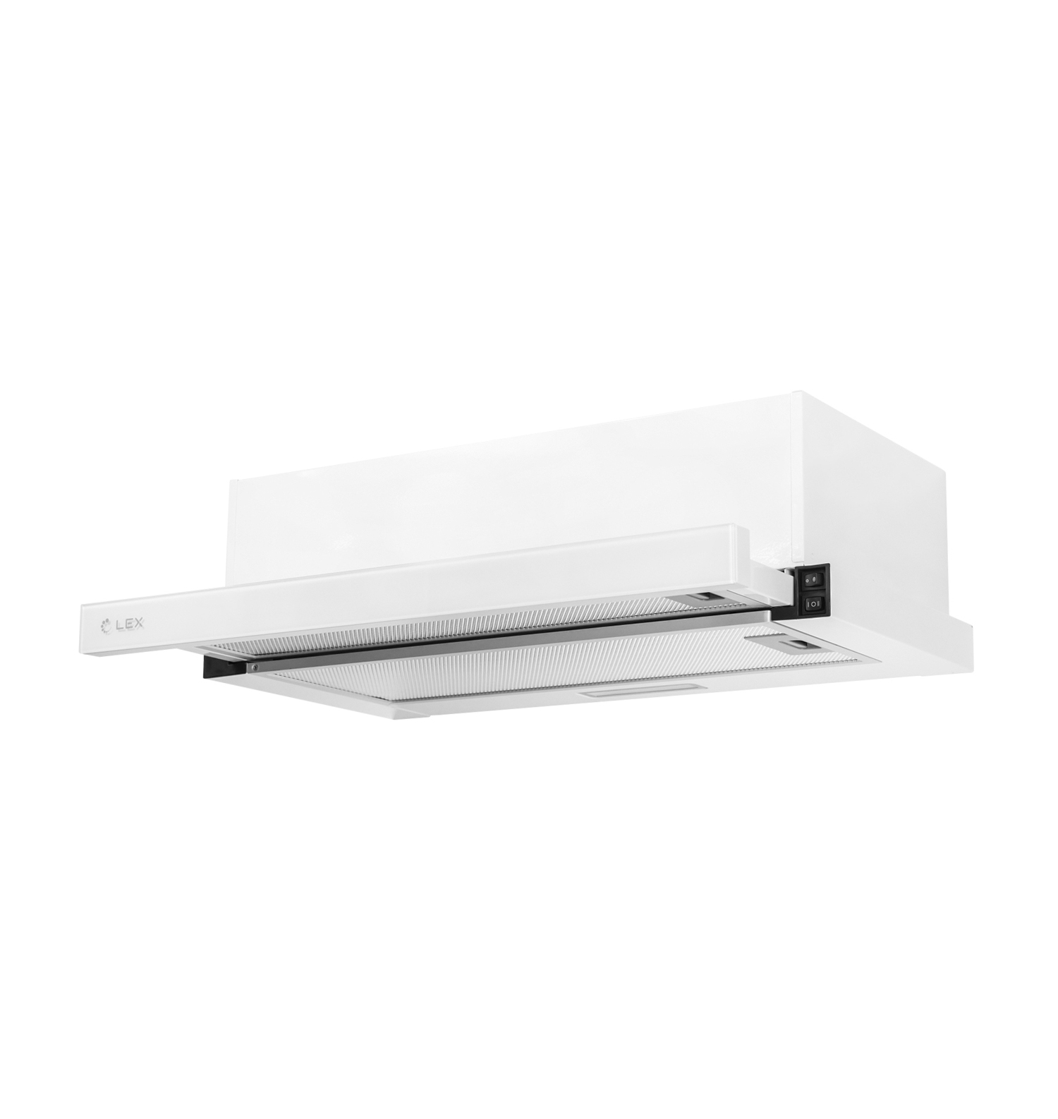 картинка Кухонная вытяжка Lex HIDE G 600 WHITE  картинка Кухонная вытяжка Lex HIDE G 600 WHITE
