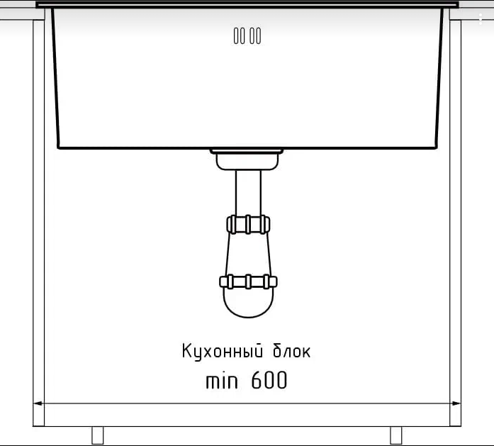 картинка Мойка для кухни Granfest 5344 графит 