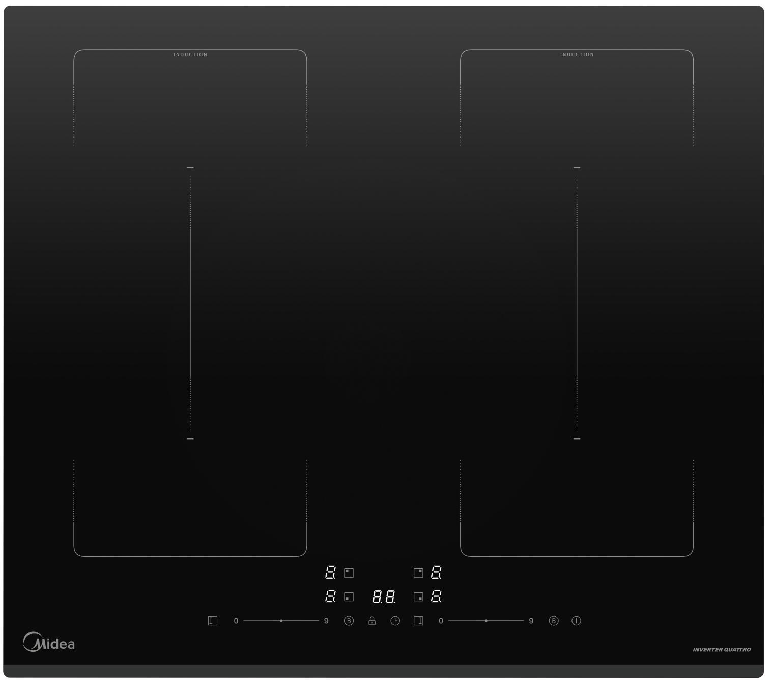 картинка Индукционная варочная панель Midea MIH67787F 