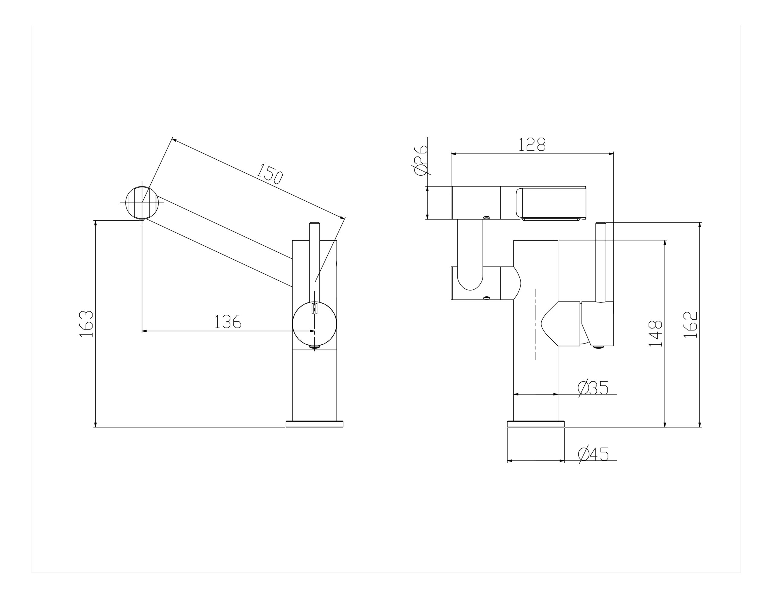 картинка Смеситель Longran TECHNO LM1111 черный   картинка Смеситель Longran TECHNO LM1111 черный