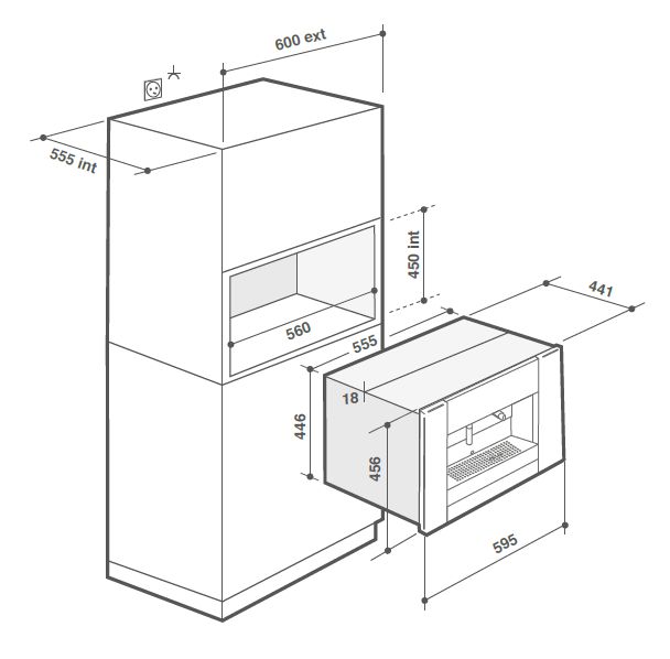 картинка Кофемашина De Dietrich DKD7400XB  картинка Кофемашина De Dietrich DKD7400XB