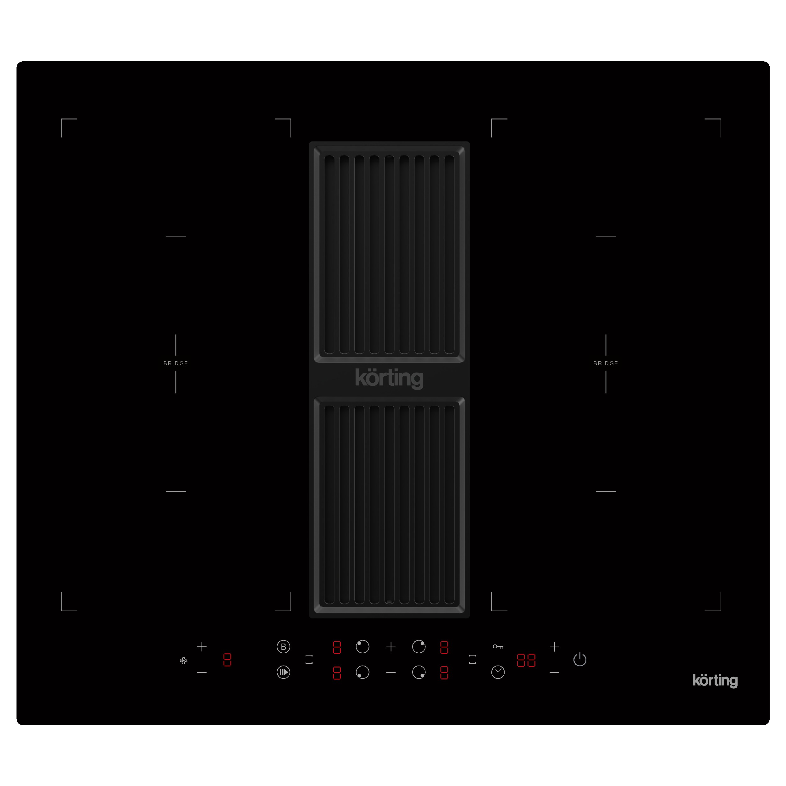 картинка Варочная панель Korting HIBH 68980 NB  картинка Варочная панель Korting HIBH 68980 NB