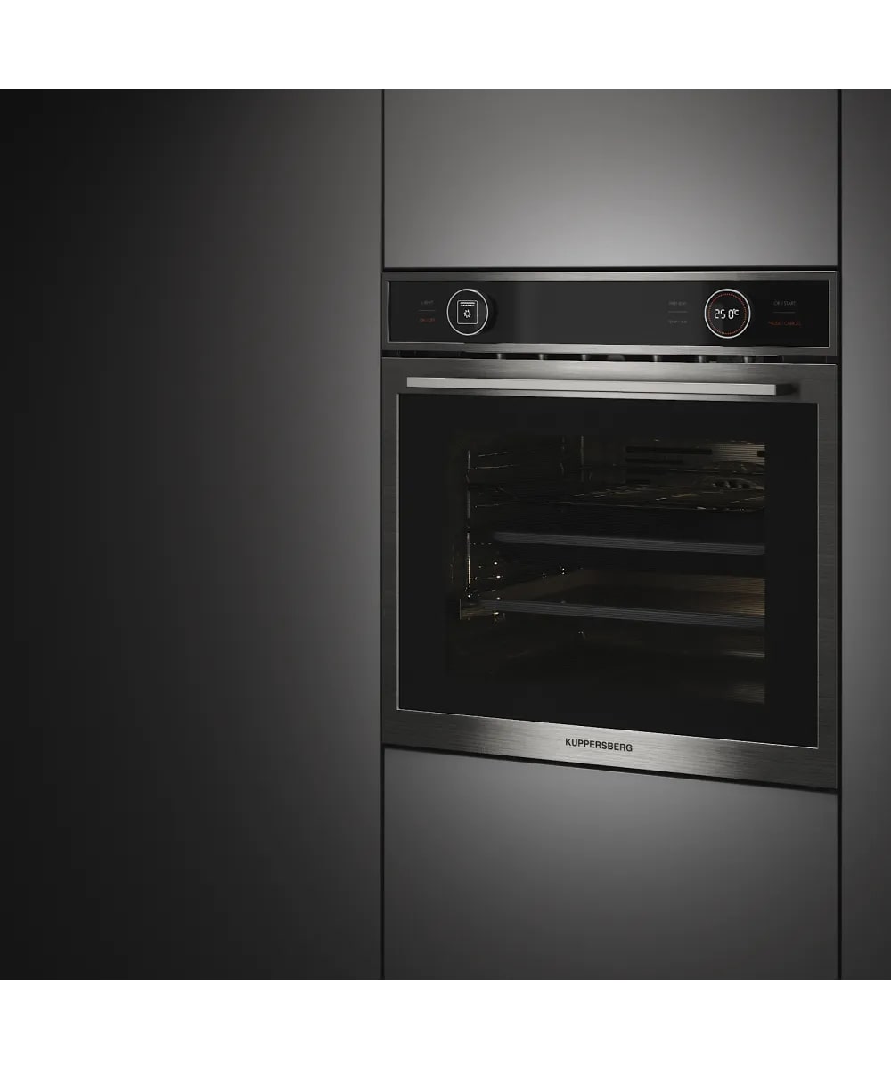 картинка Электрический духовой шкаф Kuppersberg HT 612 BX  картинка Электрический духовой шкаф Kuppersberg HT 612 BX