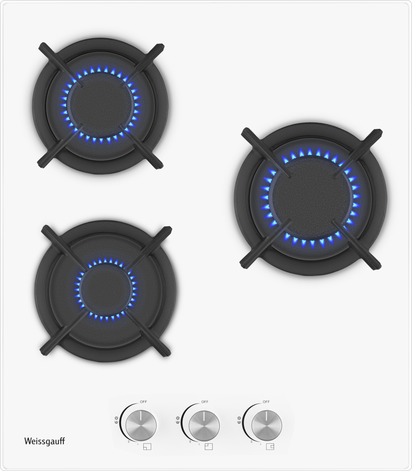 картинка Газовая варочная панель Weissgauff HG 430 WGH 