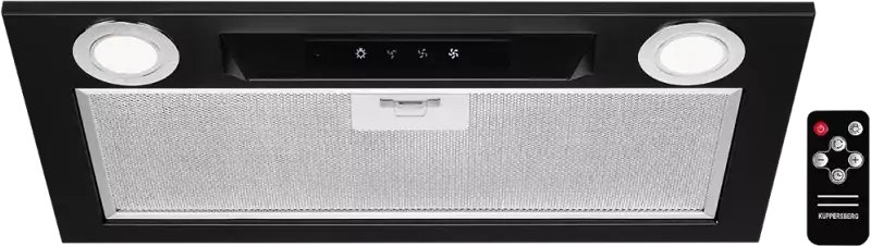 картинка Кухонная вытяжка Kuppersberg INLINEA 52 BLACK  картинка Кухонная вытяжка Kuppersberg INLINEA 52 BLACK