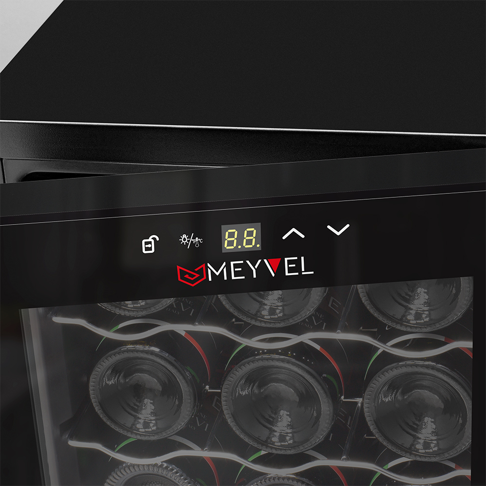 картинка Отдельностоящий винный шкаф Meyvel MV12-TB1 