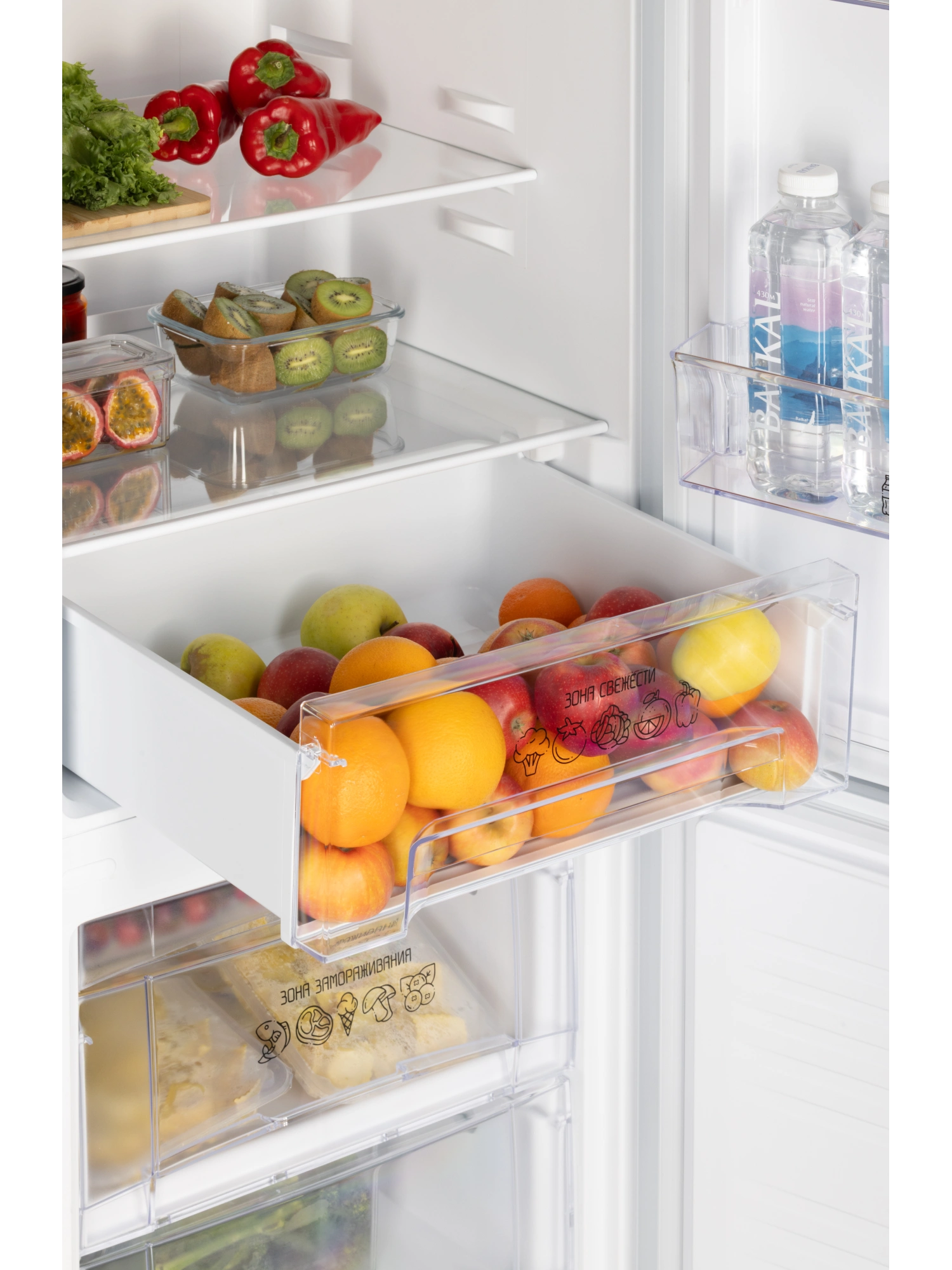 картинка Отдельностоящий холодильник Nord NRG 162NF WTM белый 