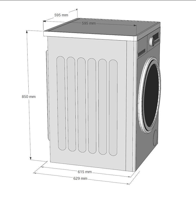 картинка Сушильная машина Korting KD 60T81 
