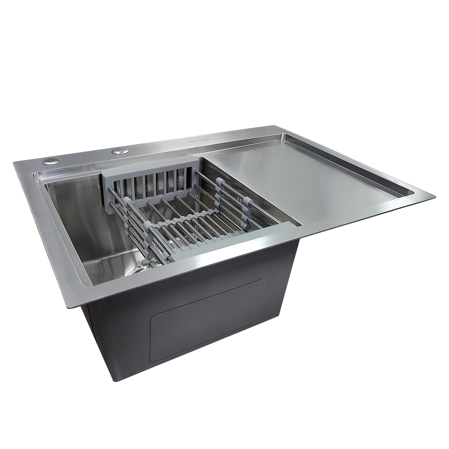 картинка Кухонная мойка Gerda GS 6548L S сатин  