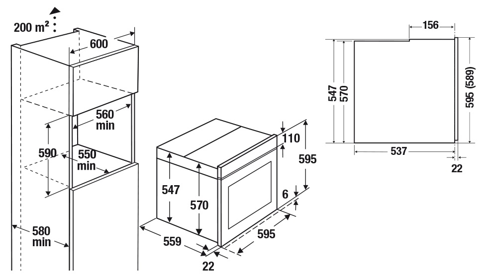 картинка Электрический духовой шкаф Kuppersbusch B 6550.0 S4 GOLD 