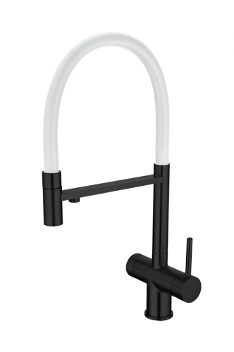 картинка Смеситель EmarЕС - 7024WHT Black 