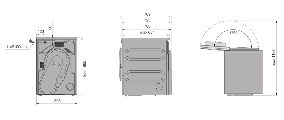 картинка Сушильная машина Asko T210H.W.P  картинка Сушильная машина Asko T210H.W.P