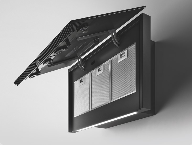 картинка Кухонная вытяжка Elica SUPER PLAT GR/F/80 