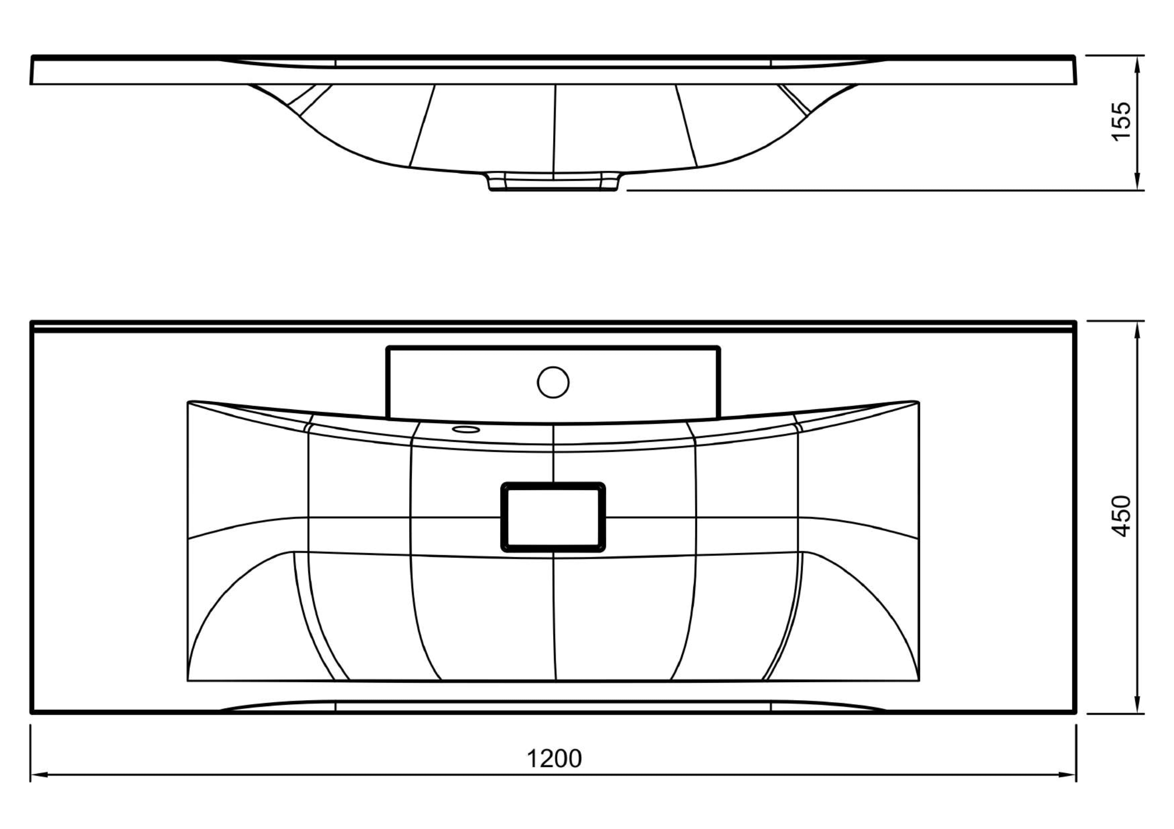 картинка Раковина Florentina Прима 1200 