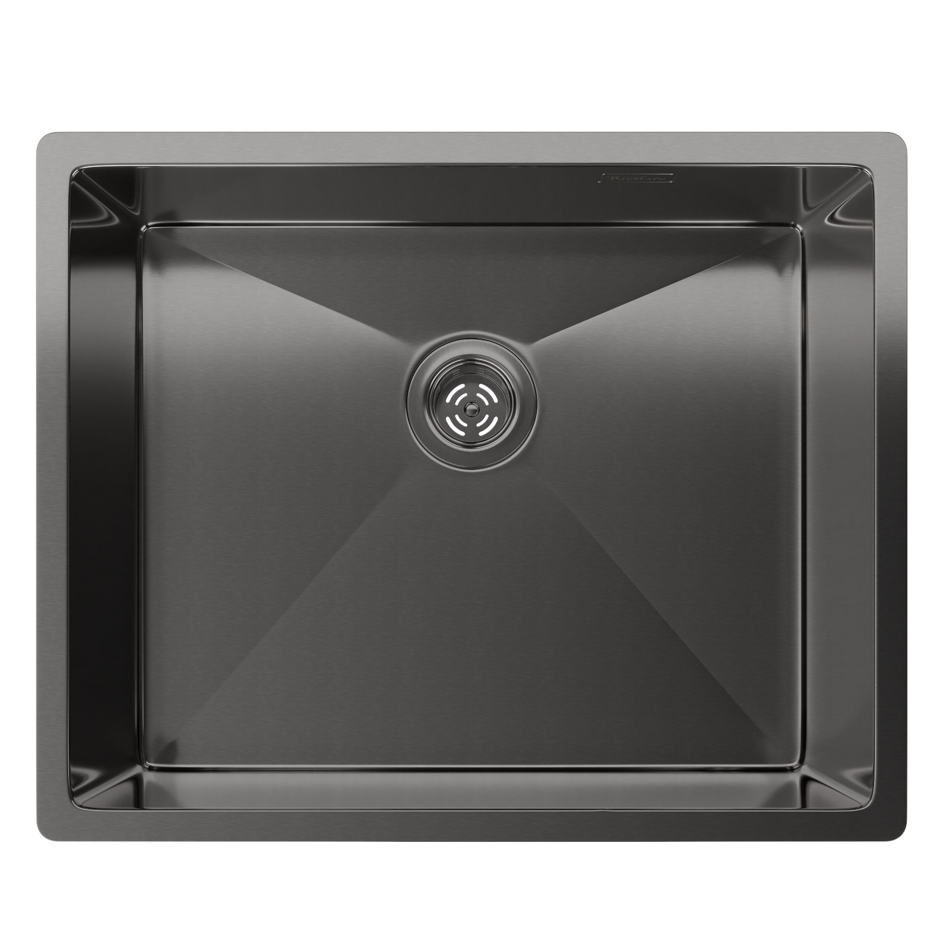 картинка Мойка для кухни Rivelato Rinox 5444 UN PVD black  картинка Мойка для кухни Rivelato Rinox 5444 UN PVD black