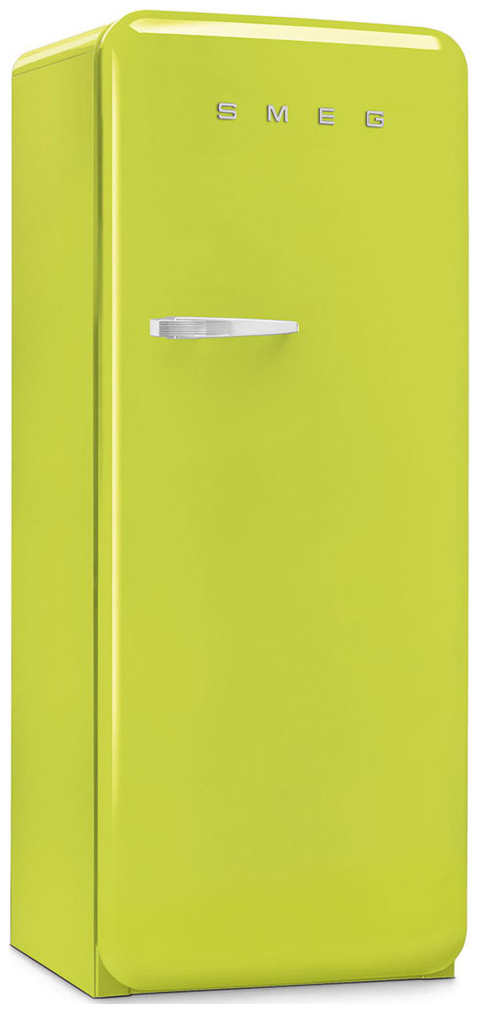 картинка Отдельностоящий холодильник Smeg FAB28RLI5 лайм  картинка Отдельностоящий холодильник Smeg FAB28RLI5 лайм
