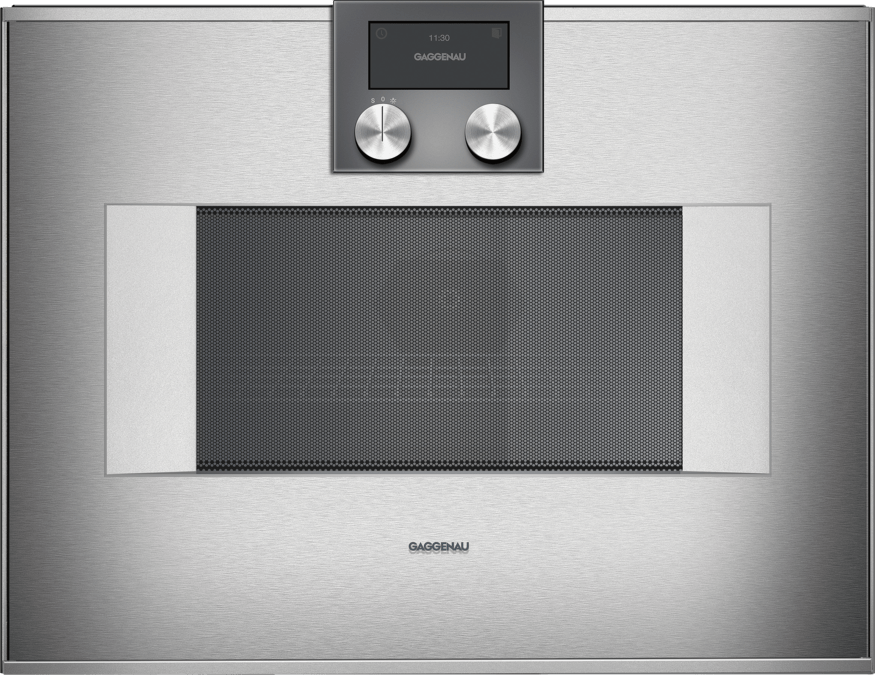 картинка Микроволновая печь встраиваемая Gaggenau BM451110 нержавеющая сталь  картинка Микроволновая печь встраиваемая Gaggenau BM451110 нержавеющая сталь