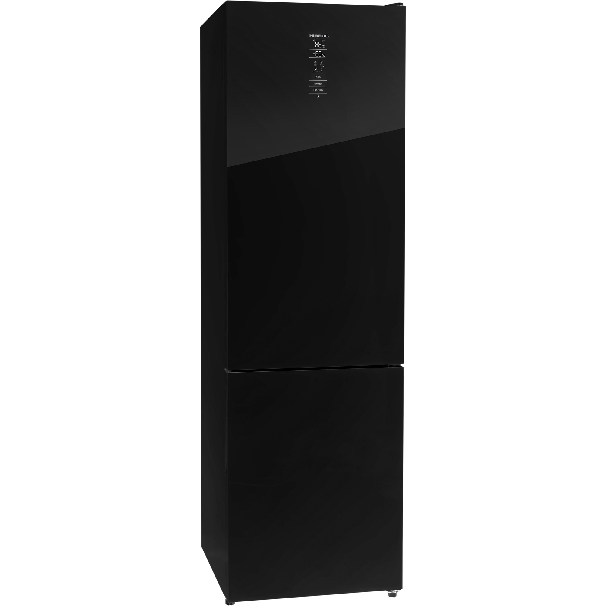 картинка Отдельностоящий холодильник Hiberg RFC-400DX NFGB INVERTER 