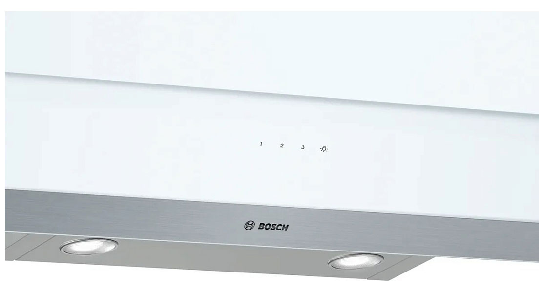 картинка Кухонная вытяжка Bosch DWK065G20T белая  картинка Кухонная вытяжка Bosch DWK065G20T белая
