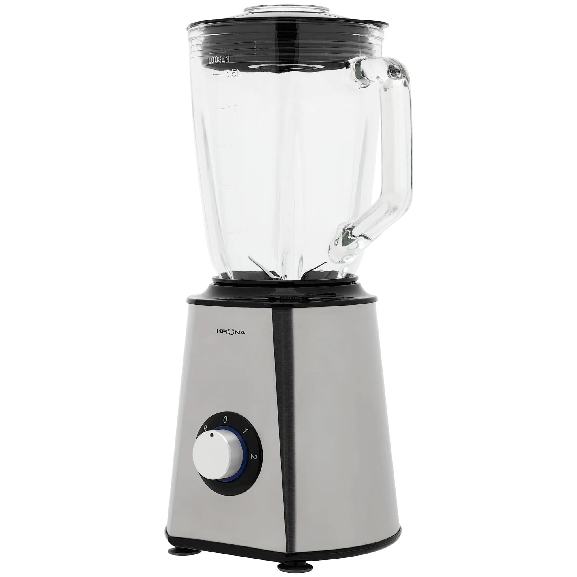 картинка Блендер стационарный Krona Stationärer Mixer 1000W нержавеющая сталь  картинка Блендер стационарный Krona Stationärer Mixer 1000W нержавеющая сталь