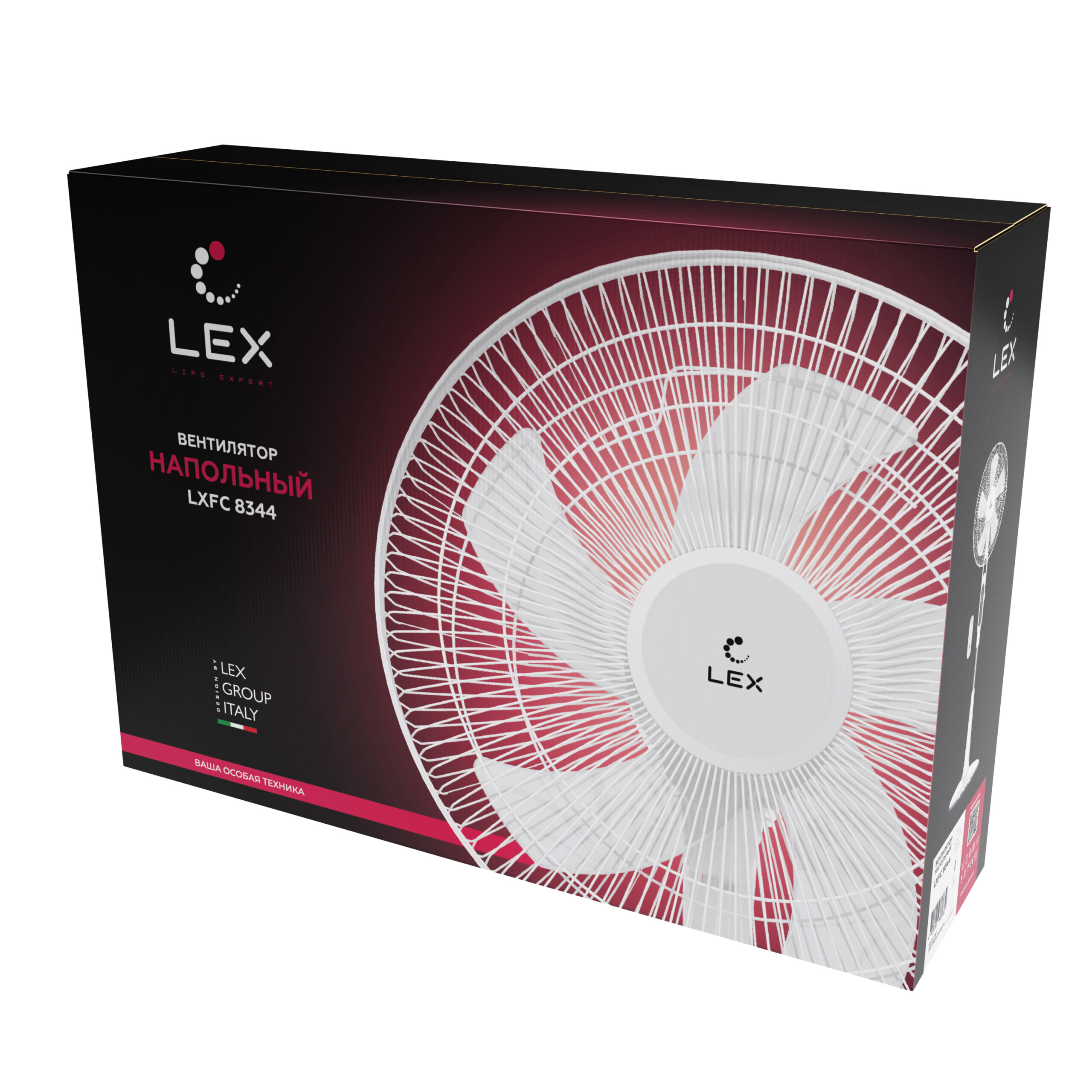 картинка Вентилятор напольный Lex LXFC8344 с пультом  картинка Вентилятор напольный Lex LXFC8344 с пультом