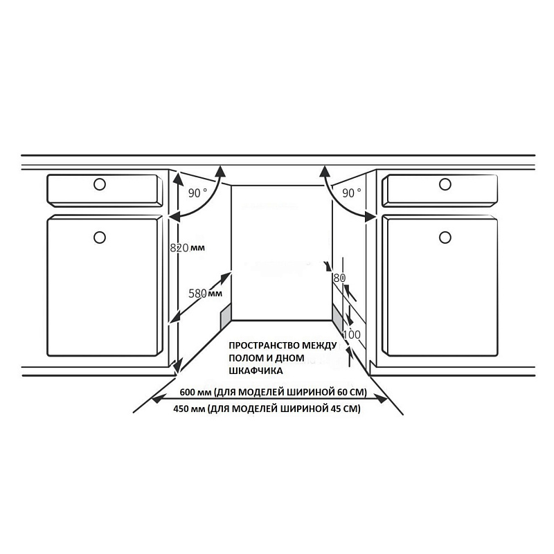 картинка Посудомоечная машина Korting KDI 45017 