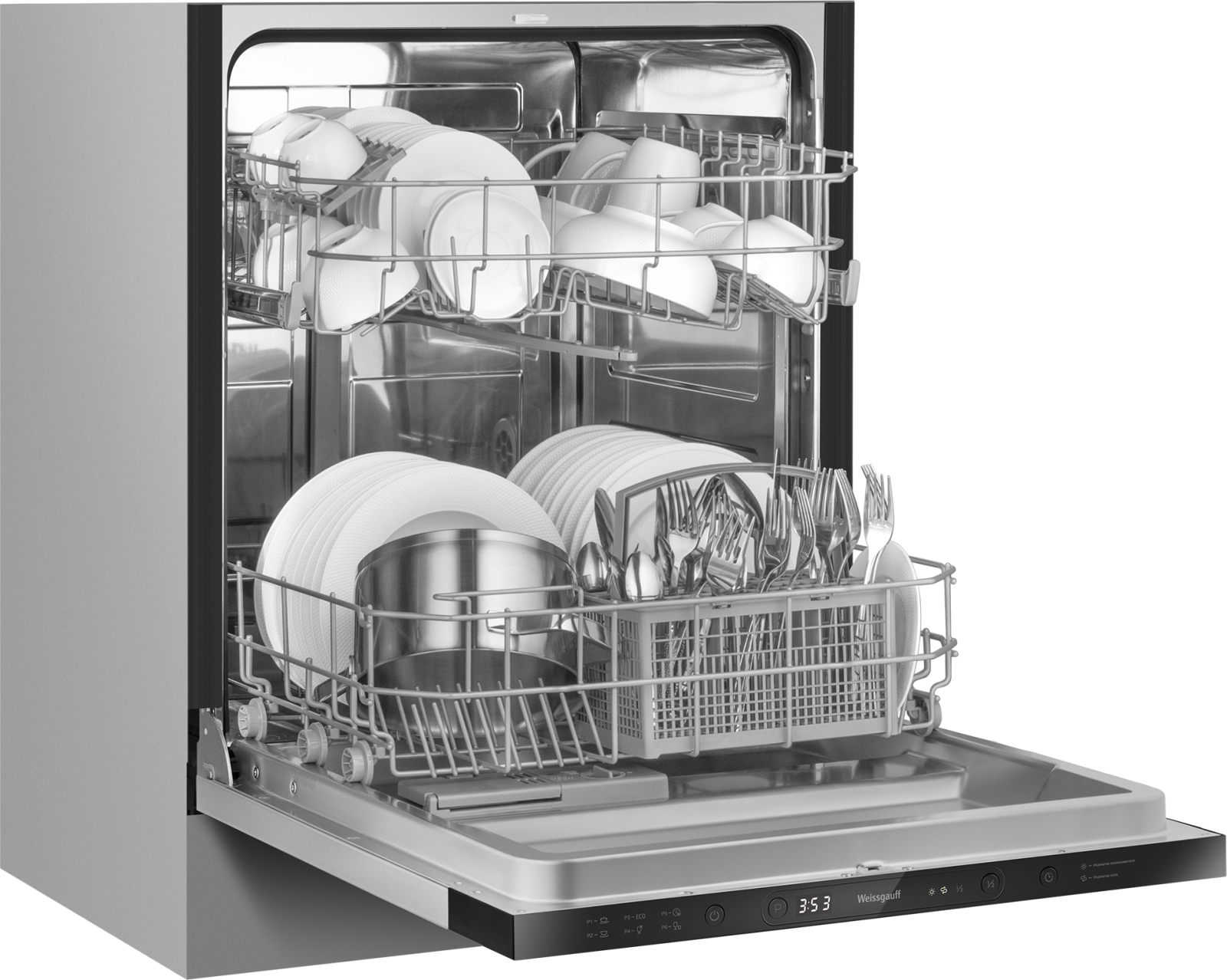 картинка Посудомоечная машина Weissgauff BDW 6026 D 