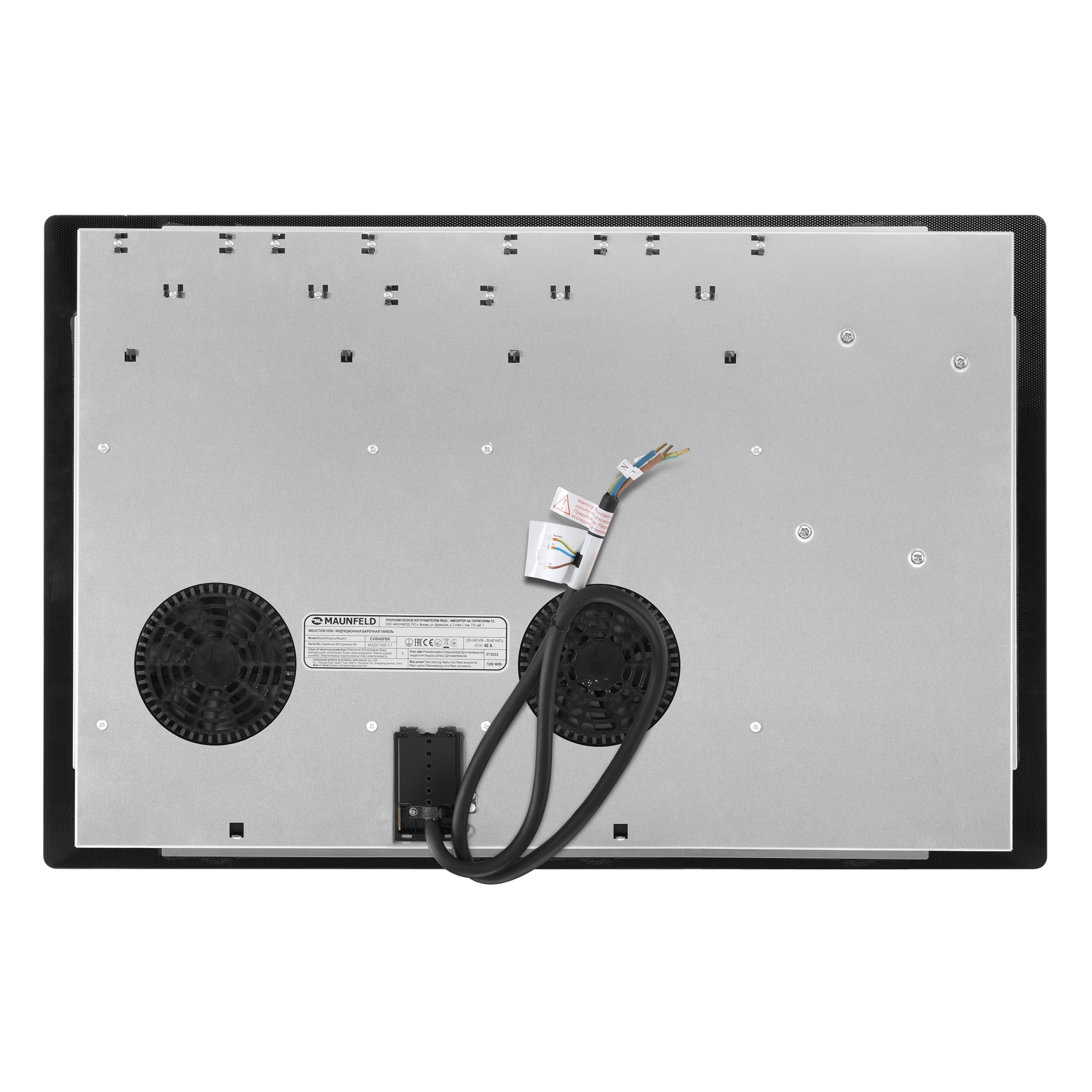 картинка Индукционная варочная панель Maunfeld CVI804SFBK Inverter  картинка Индукционная варочная панель Maunfeld CVI804SFBK Inverter
