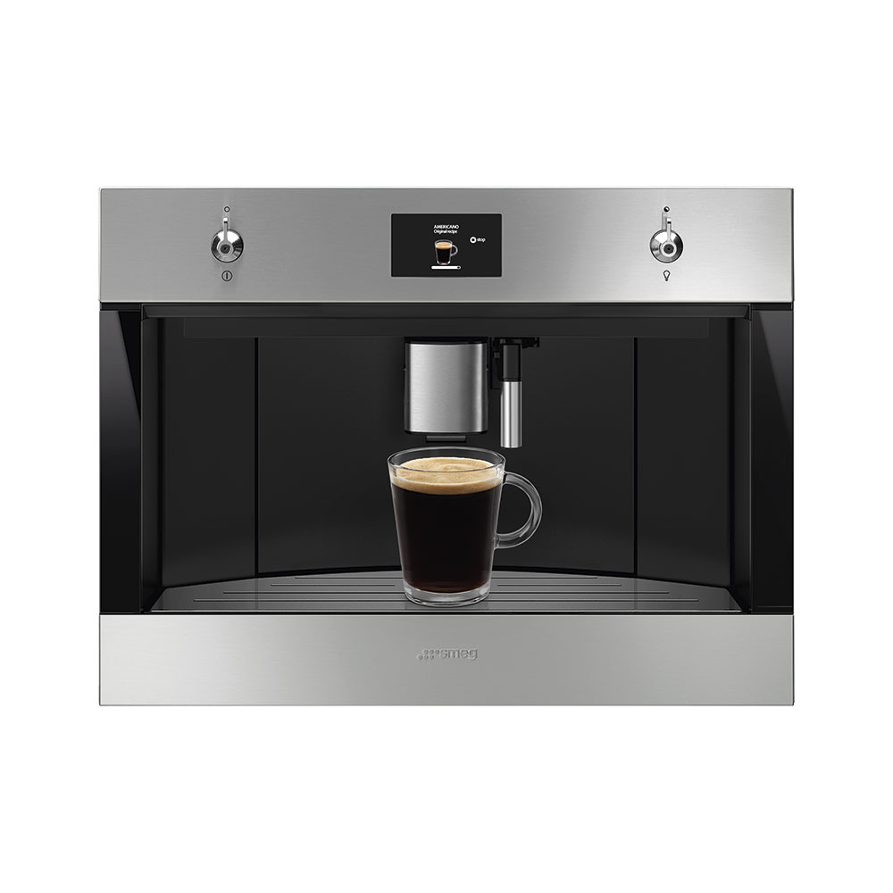 картинка Кофемашина Smeg CMS4303XRU  картинка Кофемашина Smeg CMS4303XRU